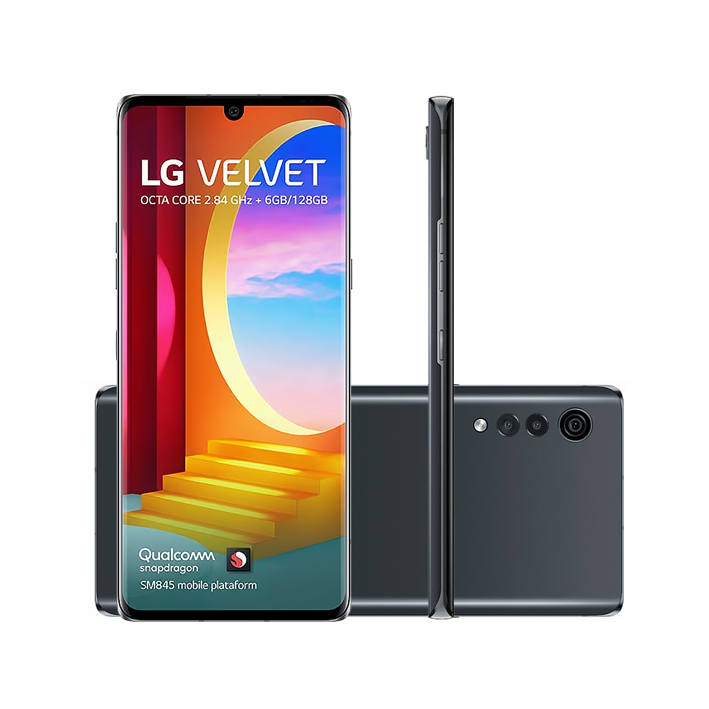 LG Velvet 128GB 6GB Ram Tela 6.8'' Câm. Tripla 48Mp Revisado