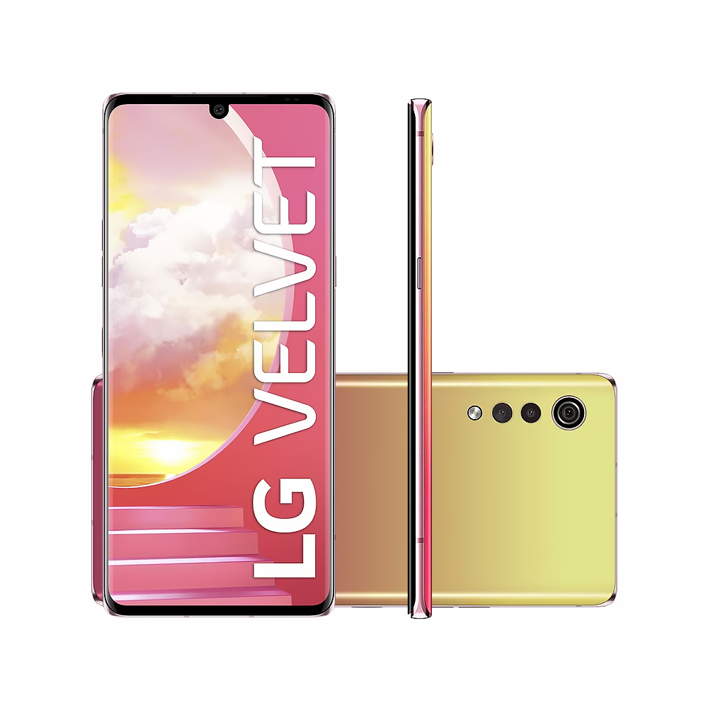 LG Velvet 128GB 6GB Ram Tela 6.8'' Câm. Tripla 48Mp Revisado