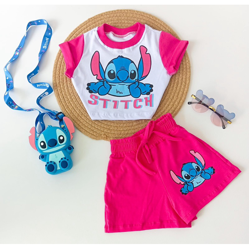 Conjunto Stitch Infantil Luxo! | Shopee Brasil
