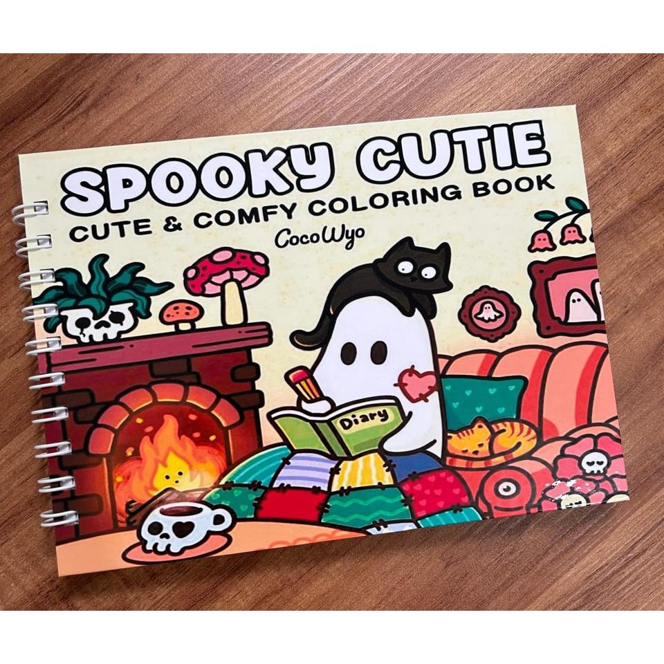 livro-de-colorir-spooky-cutie-120-gramatura-folha-grossa-coloring-book