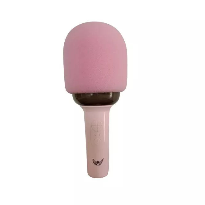 Microfone Colorido Com Caixa de Som Bluetooth - AL-929 - Altomex