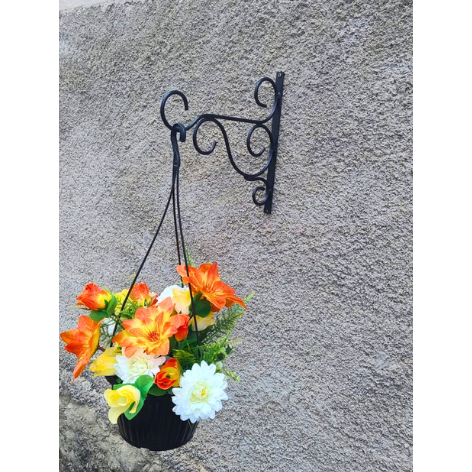 Suporte para flor colonial estilo mão francesa, suporte para pendurar ...