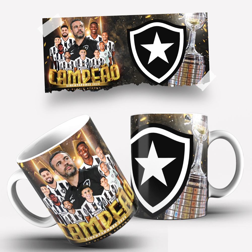 Arte Caneca Botafogo: Onde Comprar | BuscaProdutos