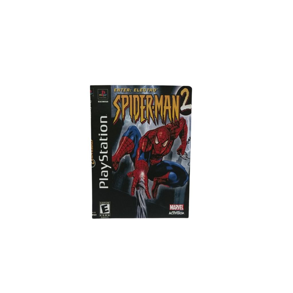 JOGO DE PLAYSTATION PRENSADO DE EPOCA - SPIDER MAN 2 (USADO).