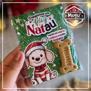 Card para petistco pet Feliz Natal_Cartão Feliz Natal_pet shop_Hotelzinho Pet 7x10cm_MOD1150