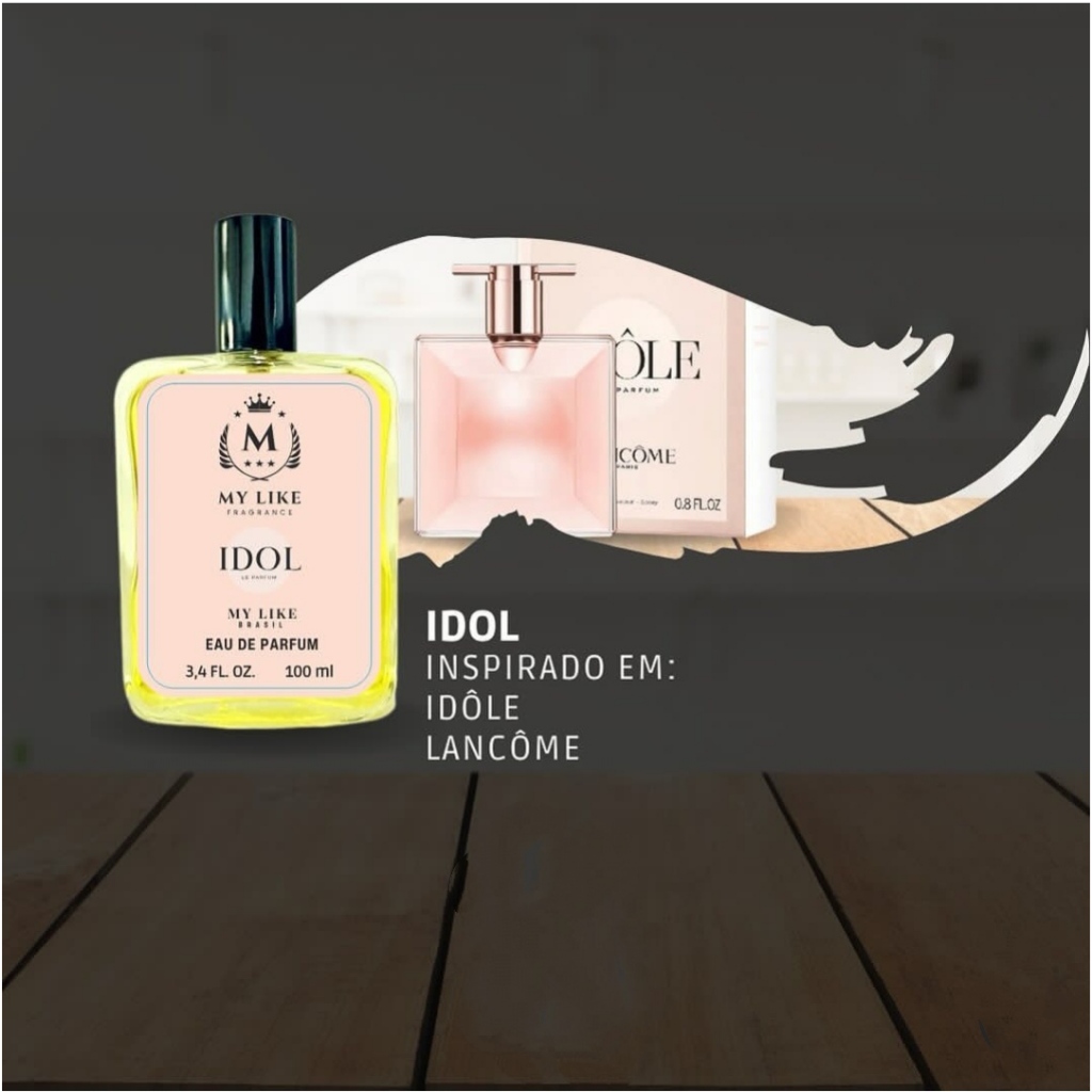 My Like 100ml - Perfume à Base de Óleo com Inspiração Premium (Idol ...
