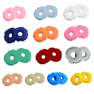 Kit 3 Pares de Rosquinhas Protetores para Amamentação de Algogão Macia Lavável Várias Cores