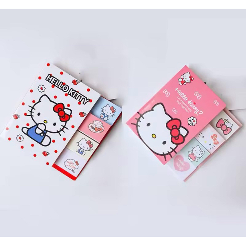 Hello Kitty and Friends Sanrio - Bloc de notas plegable con 4 diseños