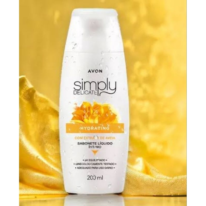 Avon Sabonete L Quido Ntimo Simply Delicate Ml Shopee Brasil