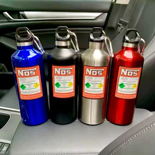 Garrafa de Água de Alumínio carro turbo corrida nos nitro 500ml Com Tampa e Chaveiro