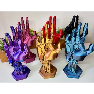Decoração Suporte de controle de videogame PlayStation, Xbox, Ps4, Ps5 - Mão Robô em impressão 3D