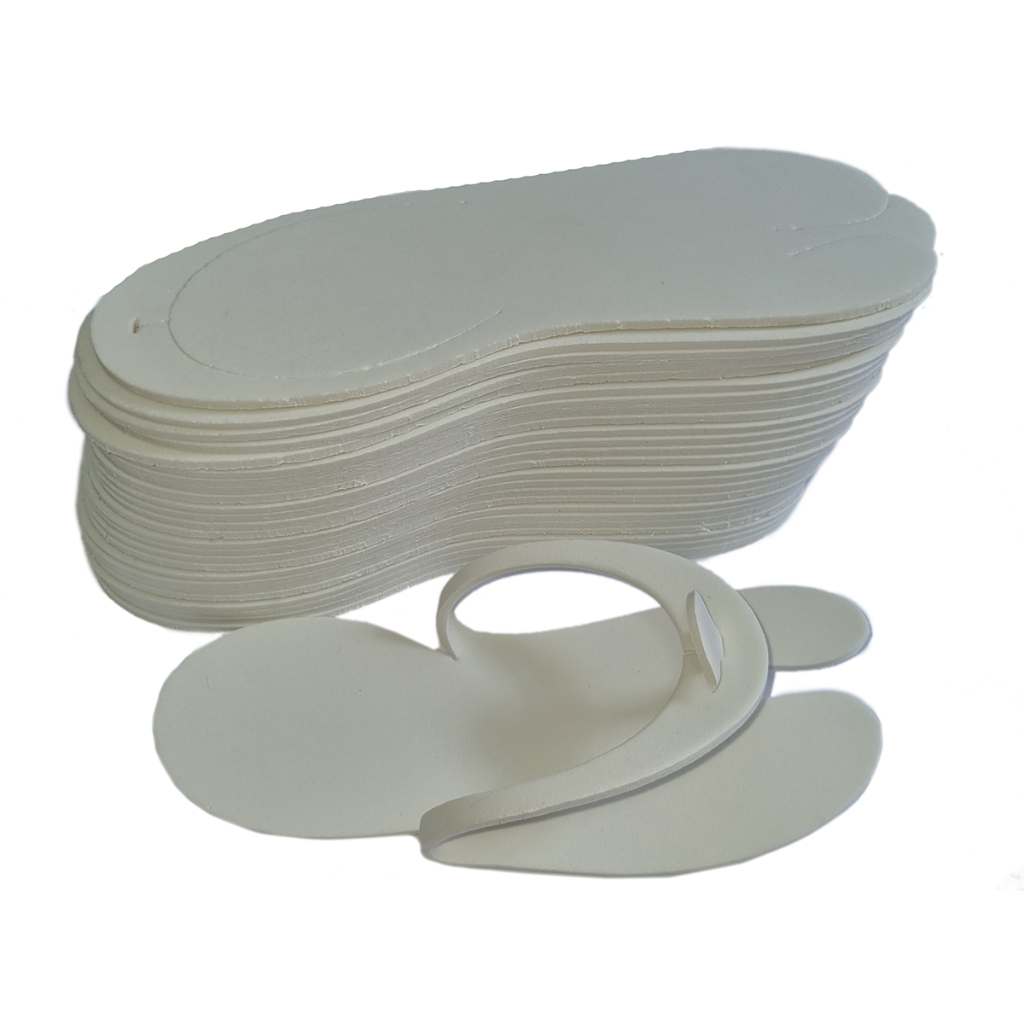 Kit 50 Pares Chinelos Descartável Eva 3mm Pedicure Hotel Estética Salão ...