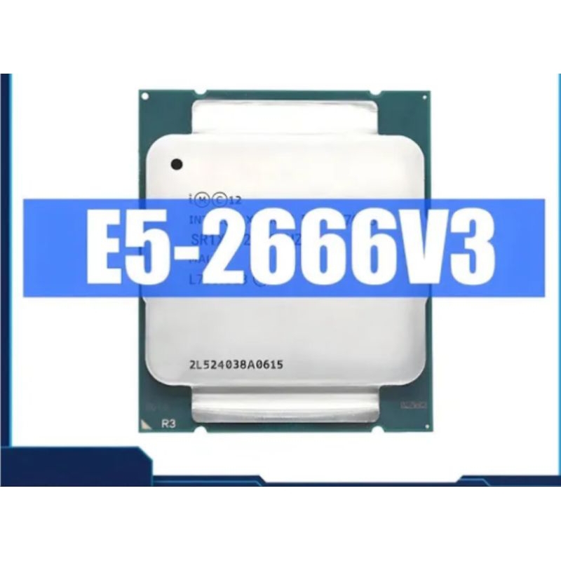 Processador Intel Xeon E5 2666 V3 (2.9ghz, 10 núcleos e 20 threads ...