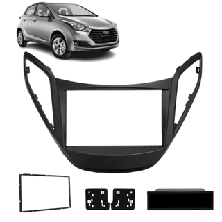 Moldura 2 Din Multimidia Painel Dvd MP5 HB20 HB20S HB20X 2012 2013 2014 2015 2016 2017 2018 2019