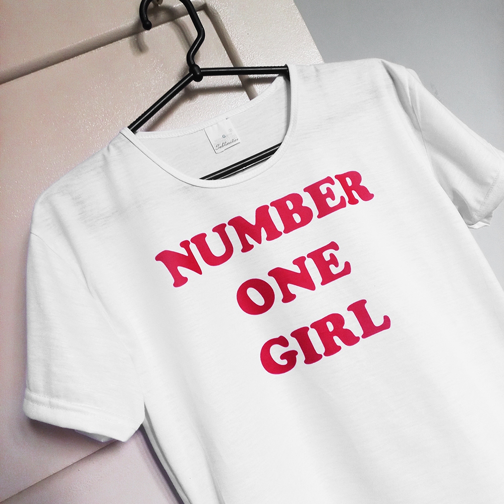REPRODUÇÃO] Camiseta Unissex 'Number One Girl' ROSÉ Blackpink