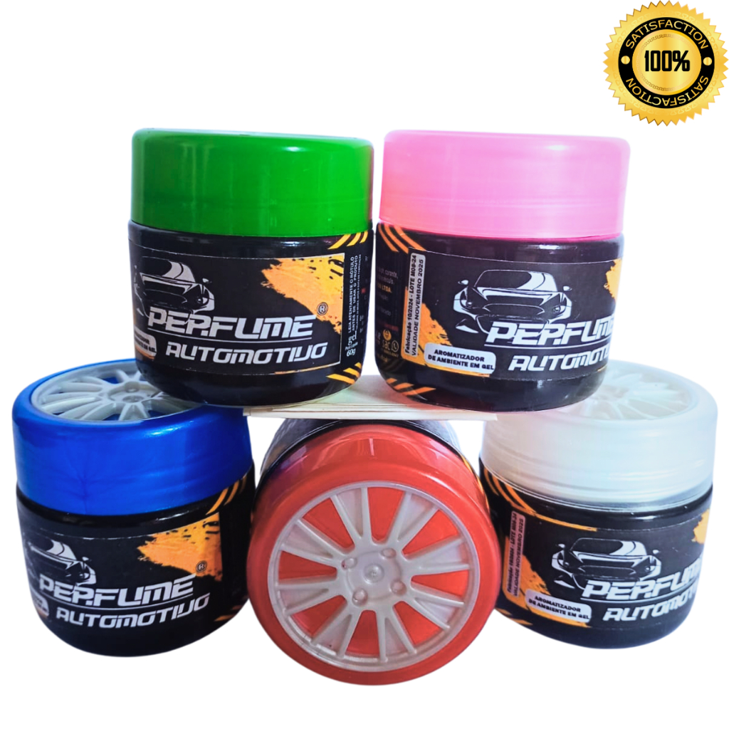 Cheirinho De Carro Aromatizante Cheirinhos Para Carros Em Gel 60g ...