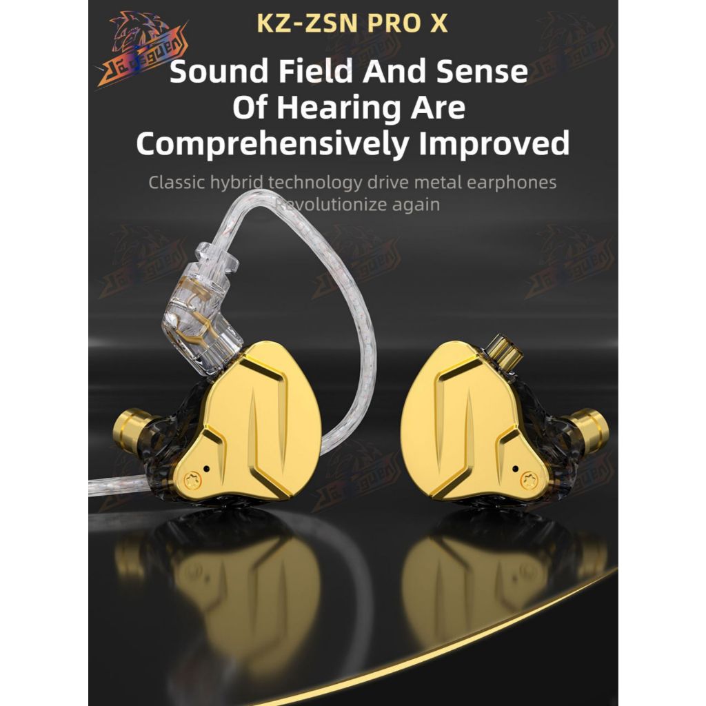 Fone de ouvido in-ear gamer KZ Audio ZSN/ Pro/Pro X/Pro 2 Standard