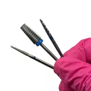 Kit 3 Brocas Tungstênio Diamantada Profissional Unha Gel Porcelana Nail Art em Oferta na Shopee