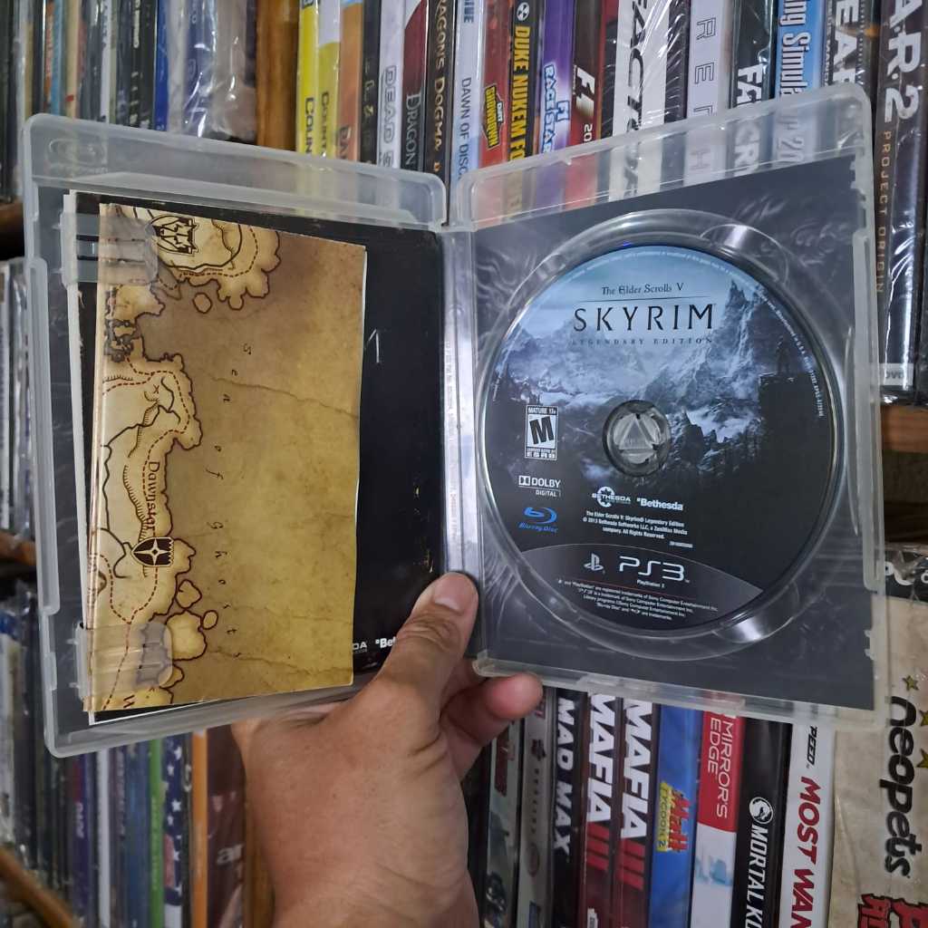 The Elder Scrolls V Skyrim Legendary Edition PS3. PERFEITO ESTADO ...