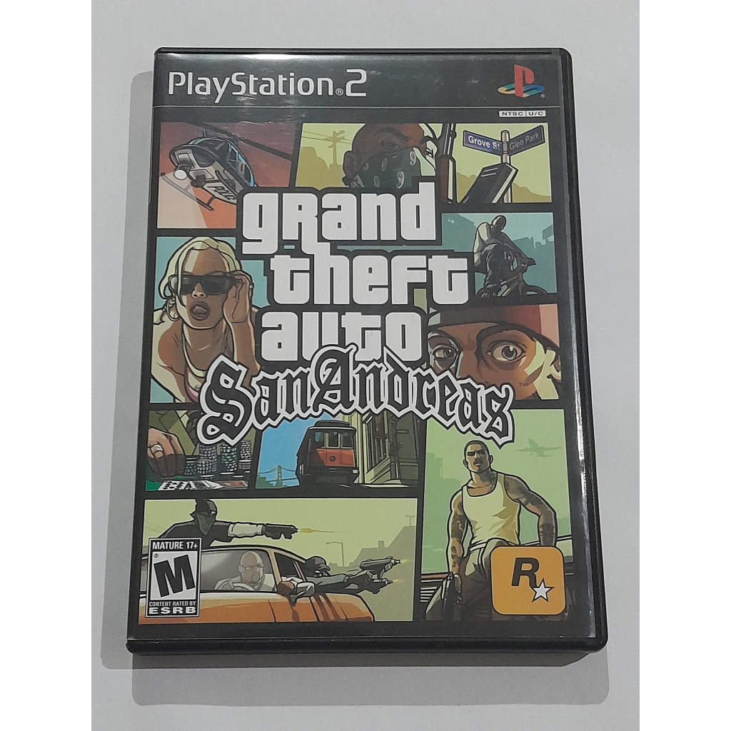 Grand Theft Auto San Andreas P/ PS2 Original