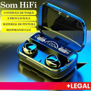 M10 Fone De Ouvido Bluetooth 5.1 Sem Fio TWS Touch Noise Reduction Waterproof em Oferta na Shopee