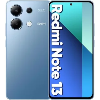 Smartphone Xiaomi Redmi Note 13 4G Global Memória Expansível Versões 256GB 8GB RAM ou 128GB 6GB RAM