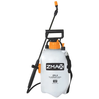 Pulverizador Agrícola Lateral Manual 5 Litros De Compressão Prévia Zmax Cor Branco Mais Resistente