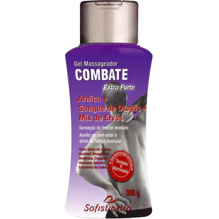 GEL MASSAGEADOR ARNICA E SANGUE DE DRAGÃO SOFISTICATTO COSMÉTICOS