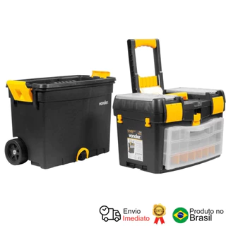 Caixa Ferramentas Plástica 460x260x620 Crv 0400 Vonder