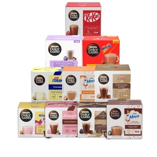 40 Cápsulas Dolce Gusto Sabores Novos Sensação Galak Nesquik Alpino Moça Doce de Leite Nescau Avelã