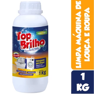 Limpa Máquina De Lavar Roupas E Louças 2 Em 1 Top Brilho