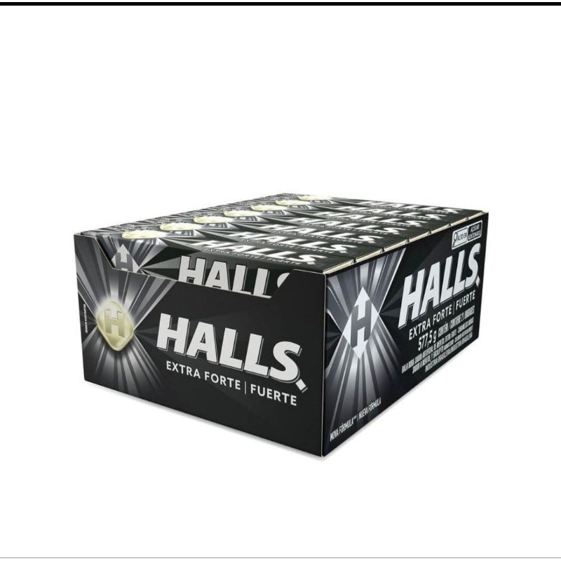 Halls Display Diversos Sabores | Shopee Brasil