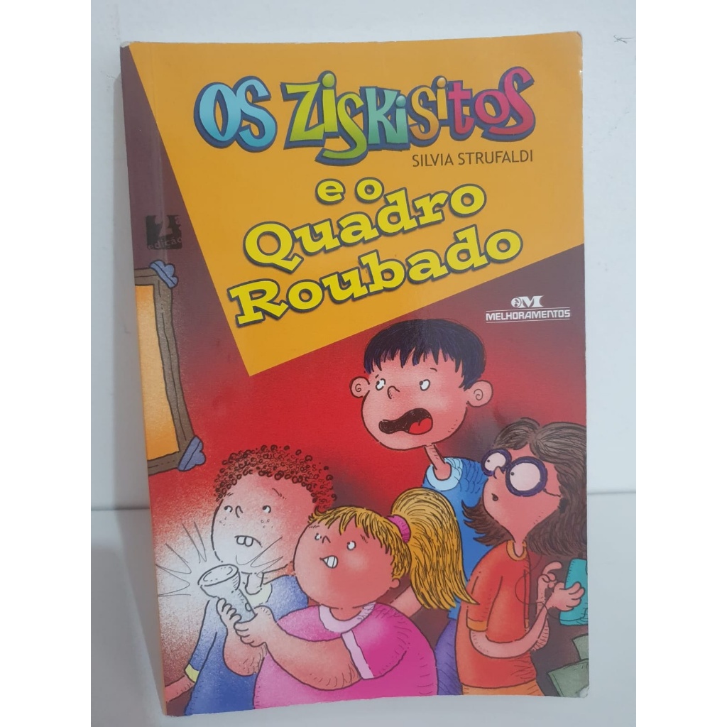 Livro: Os Ziskisitos e o Quadro Roubado – Silvia Strufaldi | Shopee Brasil