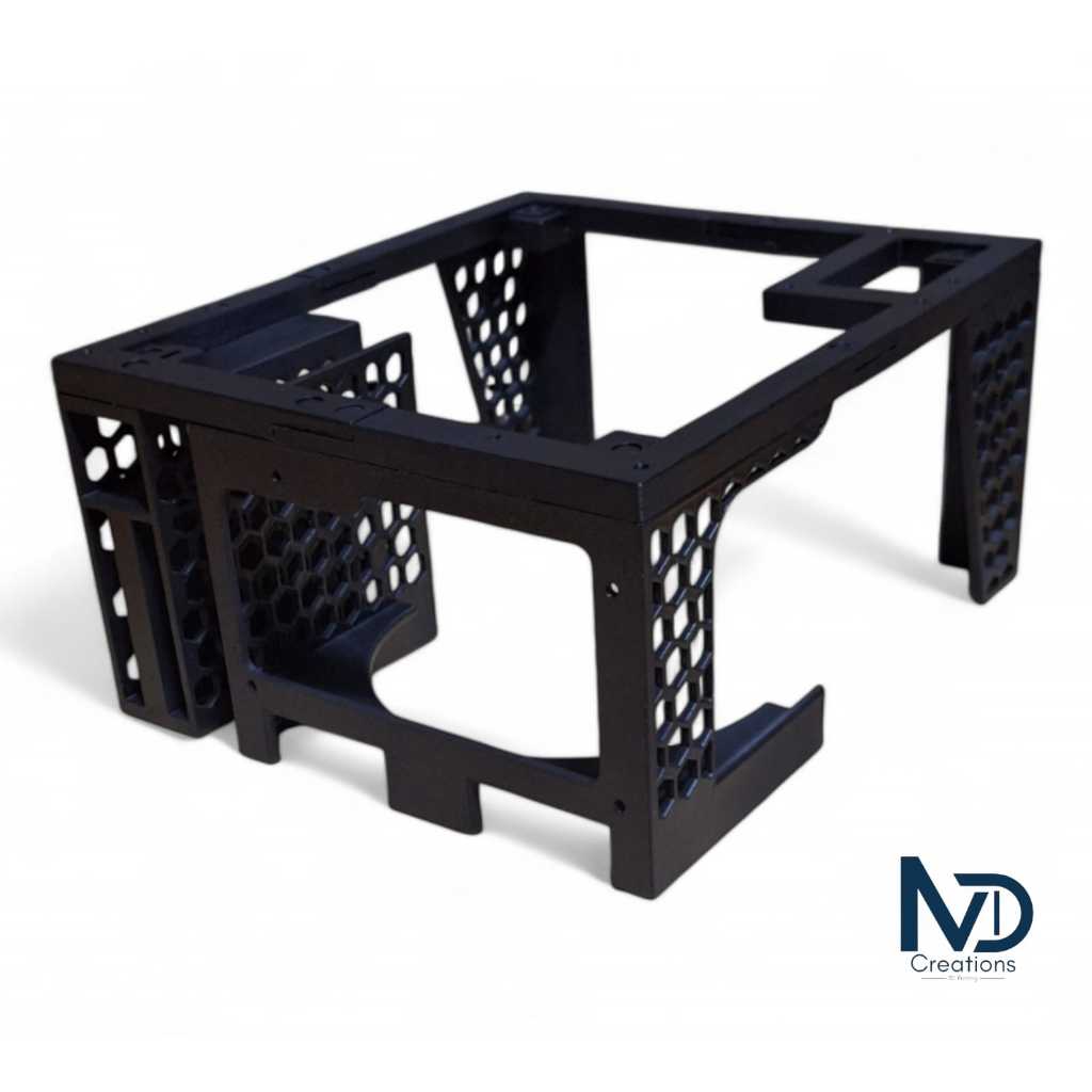 Case frame gabinete aberto para testes computador matx faz a boa 