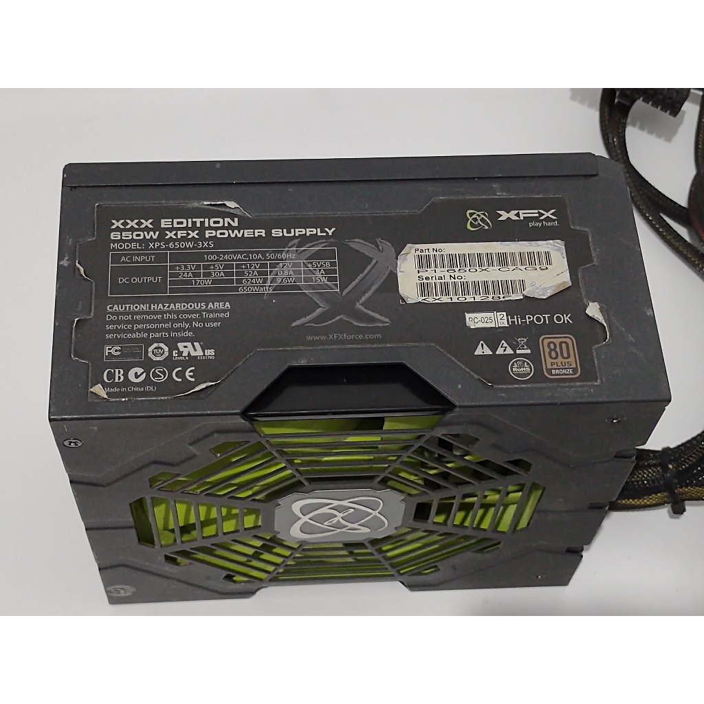 xxx① Amazon.com: XFX XXX Edition 650 Watt Power Supply P1650XCAG9