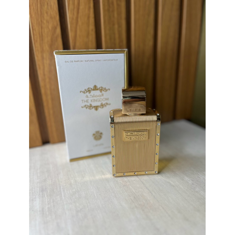 Lattafa The Kingdom Eau De Parfum Spray para homens, 100 ml
