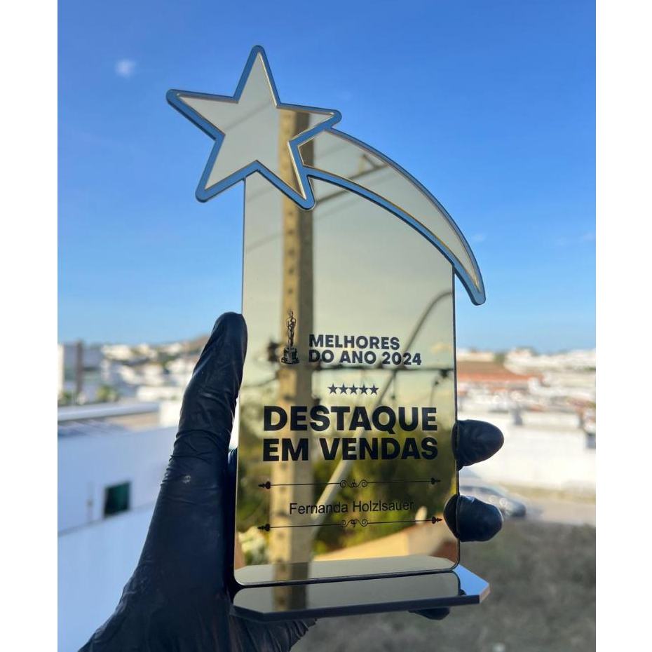Troféu Destaque/Corporativo - Personalizado | Shopee Brasil
