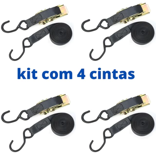 Cinta Catraca 400kg  Amarraçao Carga Jet Ski Moto 4,5 M em Oferta na Shopee