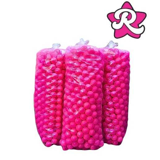 Bolinhas Para Piscina 200 Unid Rosa Pink Super Resistente Não Amassam ...
