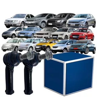Par Terminal Direção Nakata Vw Bora Crossfox Fox Gol Saveiro Voyage