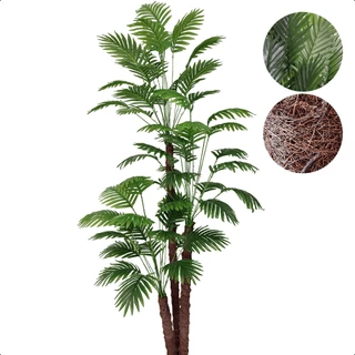 Coqueiro Artificial 190cm Grande Silicone Sem Vaso Decoração