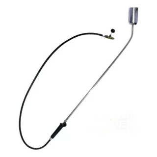 Maçarico Lança Chamas Longo 85 Cm 3m De Mangueira