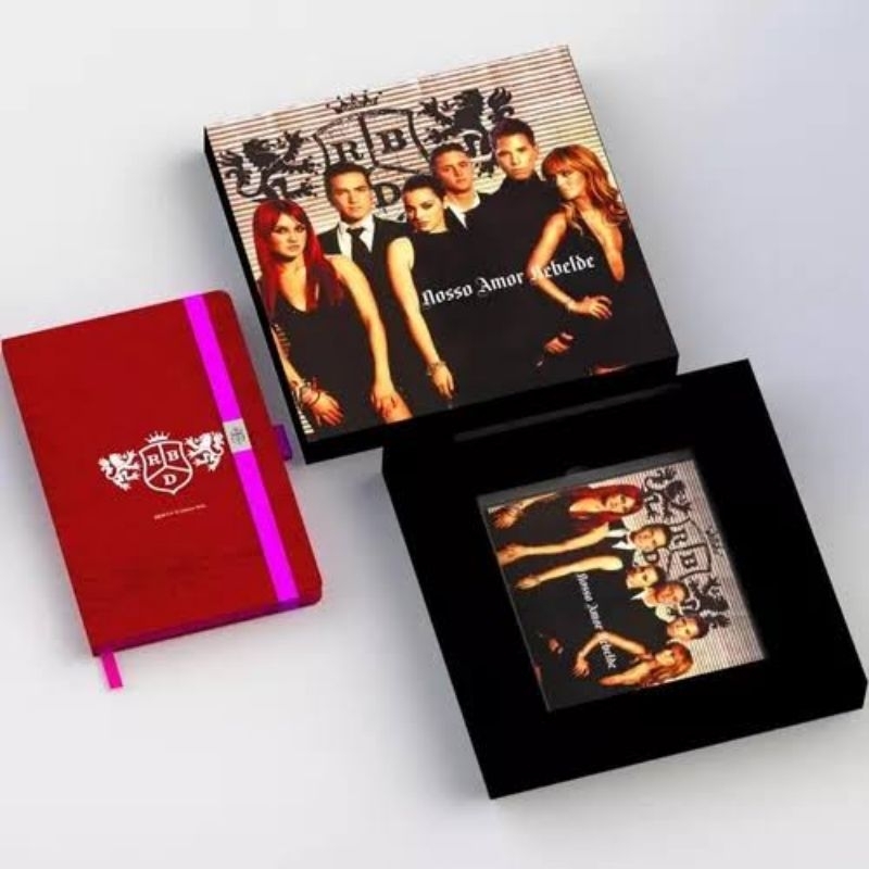 Fan Box RBD, álbum Nosso amor rebelde, novo e lacrado. | Shopee Brasil