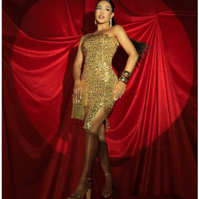 vestido paite midi feminino | Shopee Brasil