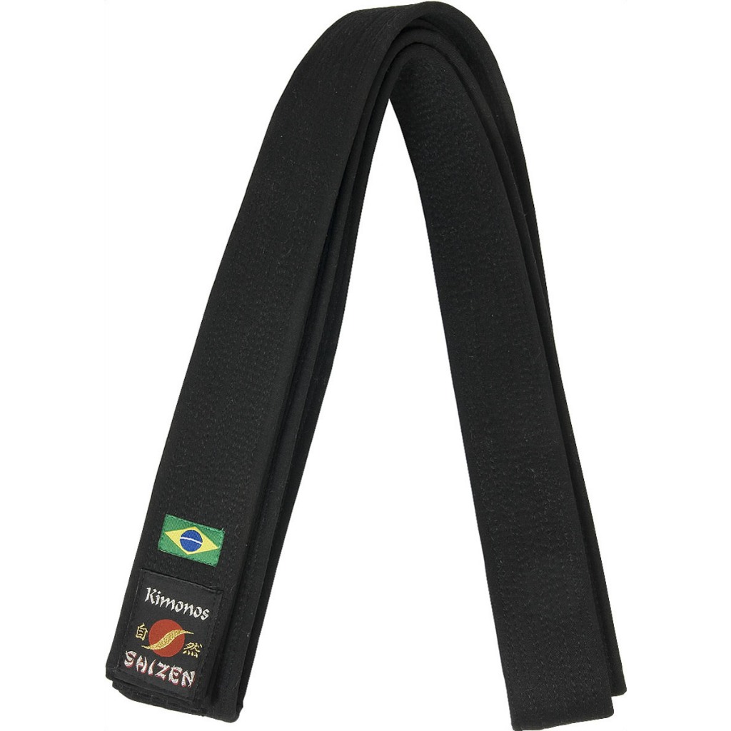 Faixa Preta para Taekwondo - SHIZEN