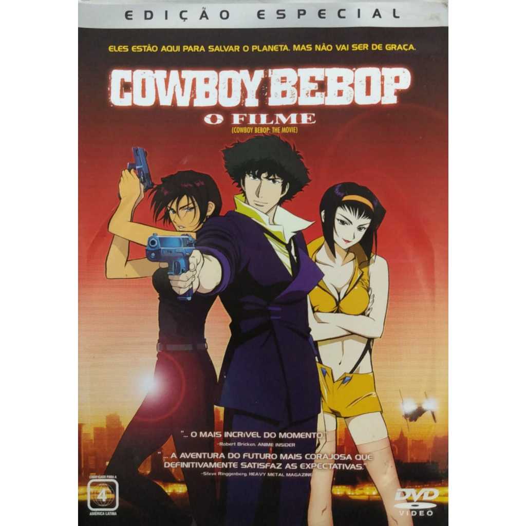 Cowboy Bebop O Filme Dvd Edição Especial Watanabe | Shopee Brasil