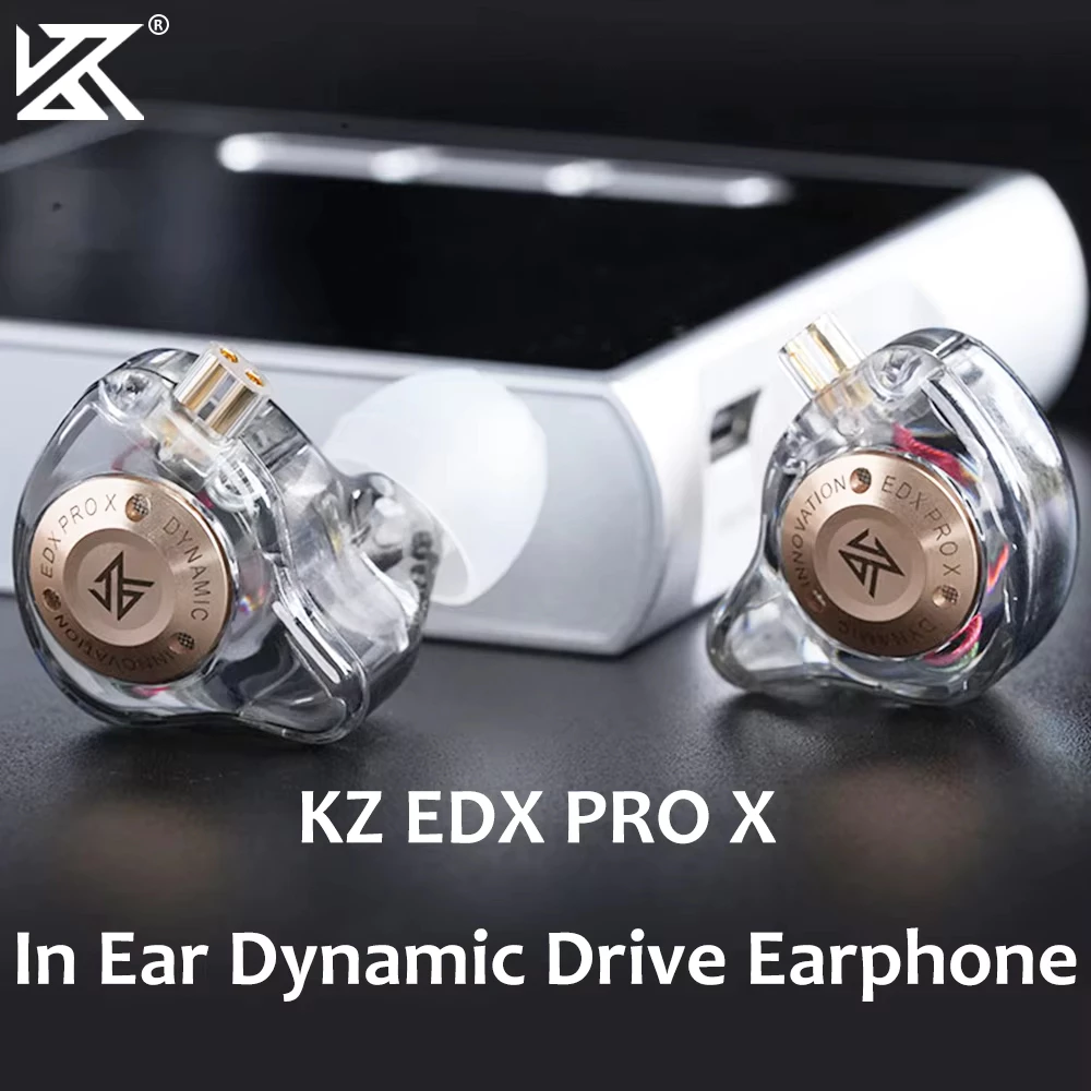 Fone de ouvido KZ EDX PRO X Profissional Retorno De Palco e Jogos