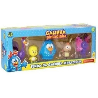 Brinquedo Turma Da Galinha Pintadinha Com 5 Bonecos Dtc 4991 | Shopee ...