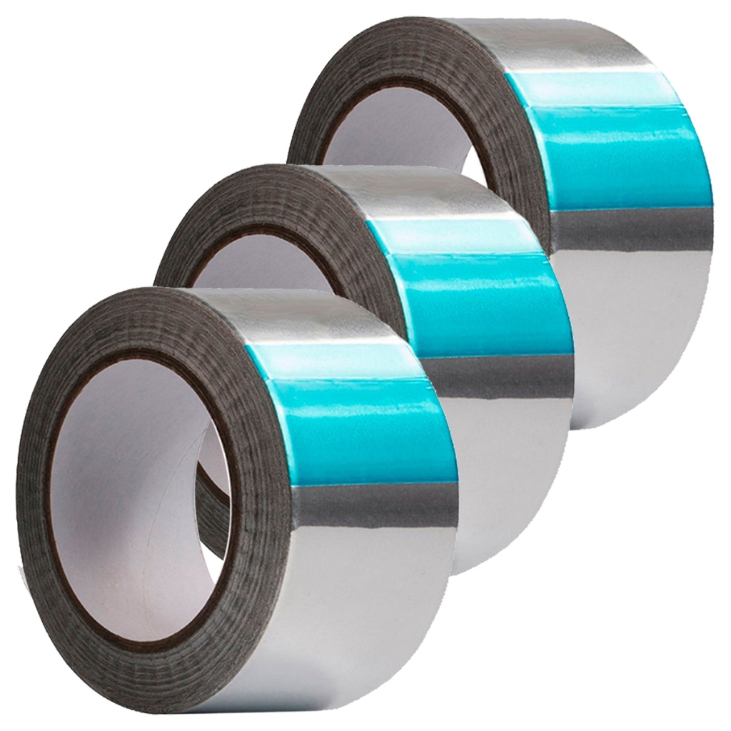 Fita Metalizada Aluminizada Manta Térmica Dutor Ar Condicionado Caixa ...