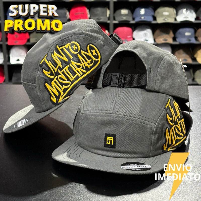 BONÉ 5 PANEL FIVE PANEL ORIGINAL JUNTO E MISTURADO - REGULAGEM STRAPBACK